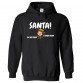 Santa Oh My God I Know Him Cartoon Unisex Classic Kids and Adults Pullover Hooded Sweatshirt